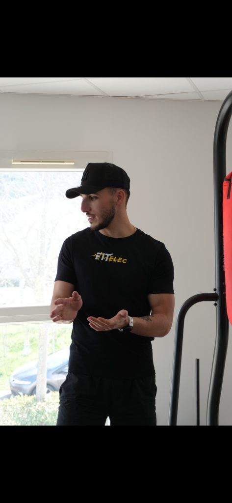 Coach Fit'Elec en échange avec un client
